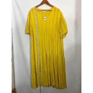 J. Jill Women's Yellow Dress